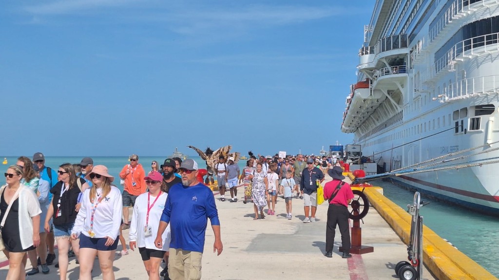 Crece el turismo de cruceros en Yucatán con un incremento de 14.3% en arribos