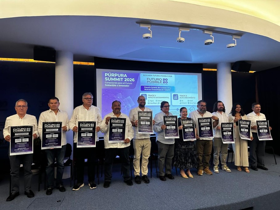 Presentan en Mérida la primera edición del Púrpura Summit 2026