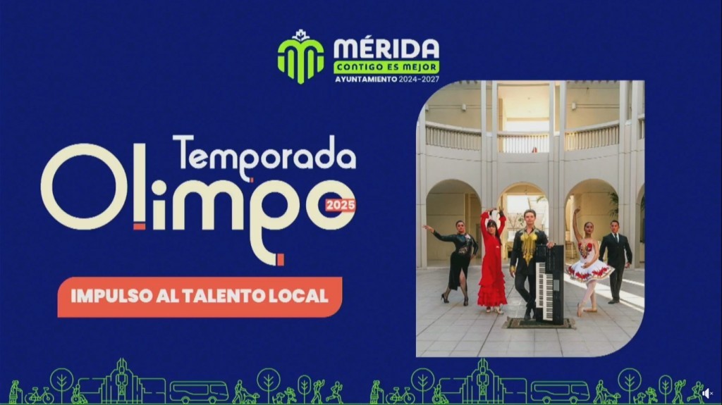Continúan actividades gratuitas de la Temporada Olimpo, en Mérida