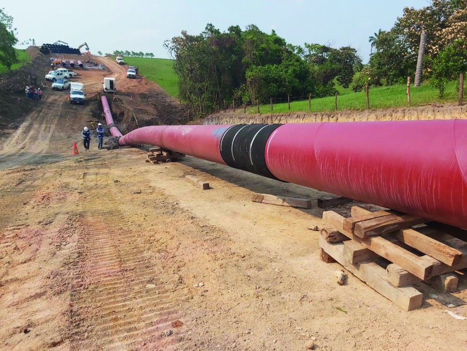 Lleva 65 por ciento de avance la construcción de gasoducto de Mayakan