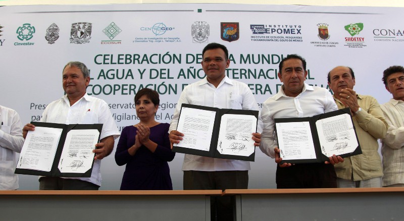 Yucatán sede del Observatorio Regional para Monitoreo y Vigilancia del Agua