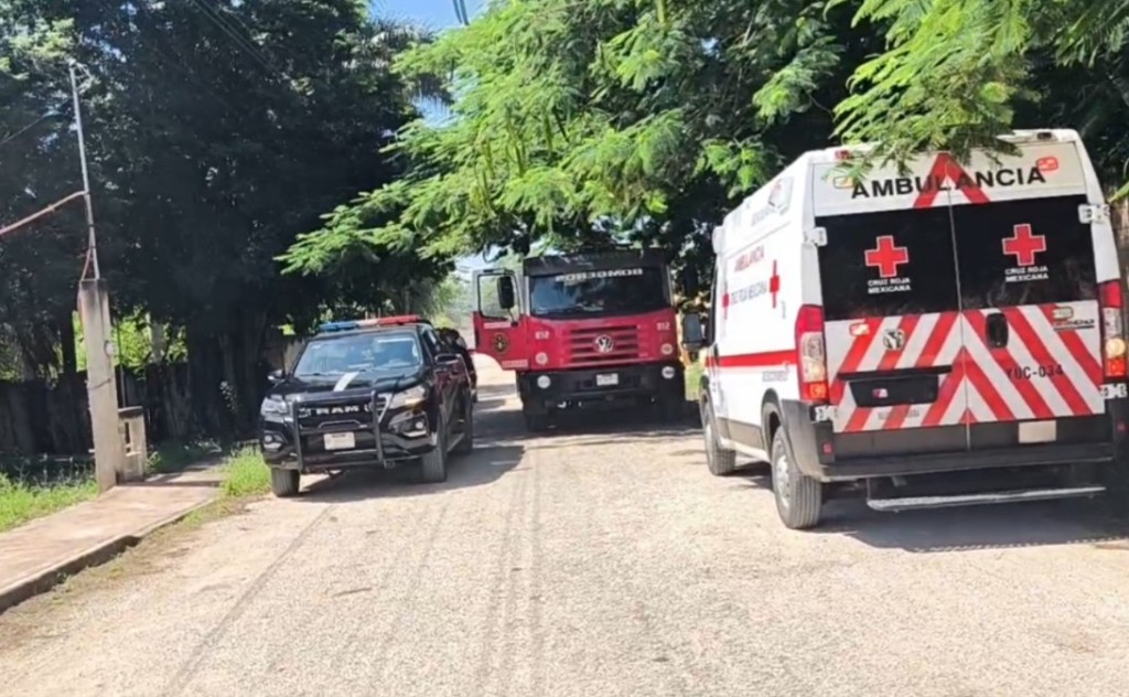 Dos incendios movilizan cuerpos de emergencia en Tizimín y Valladolid