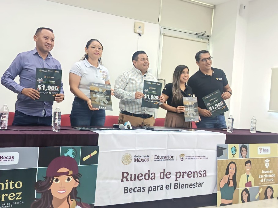 Realizará asambleas informativas la Coordinación de Becas del bienestar para dar a conocer el proceso de estos apoyos