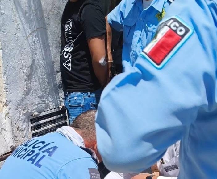 Detención a plena luz del día, en el centro de Mérida