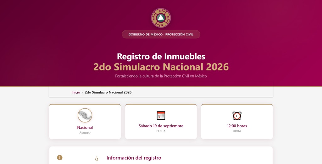 Participarán, al menos, mil 600 inmuebles en simulacro de sismo de este sábado, en Yucatán