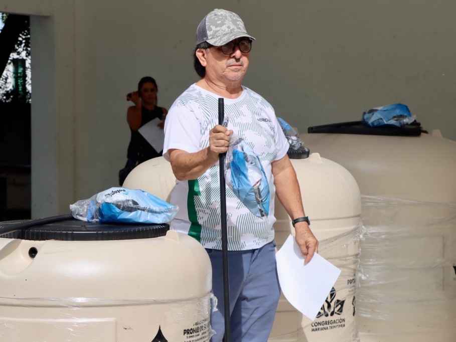 Anuncia Cecilia Patrón subsidio del 45% en tinacos para los meridanos