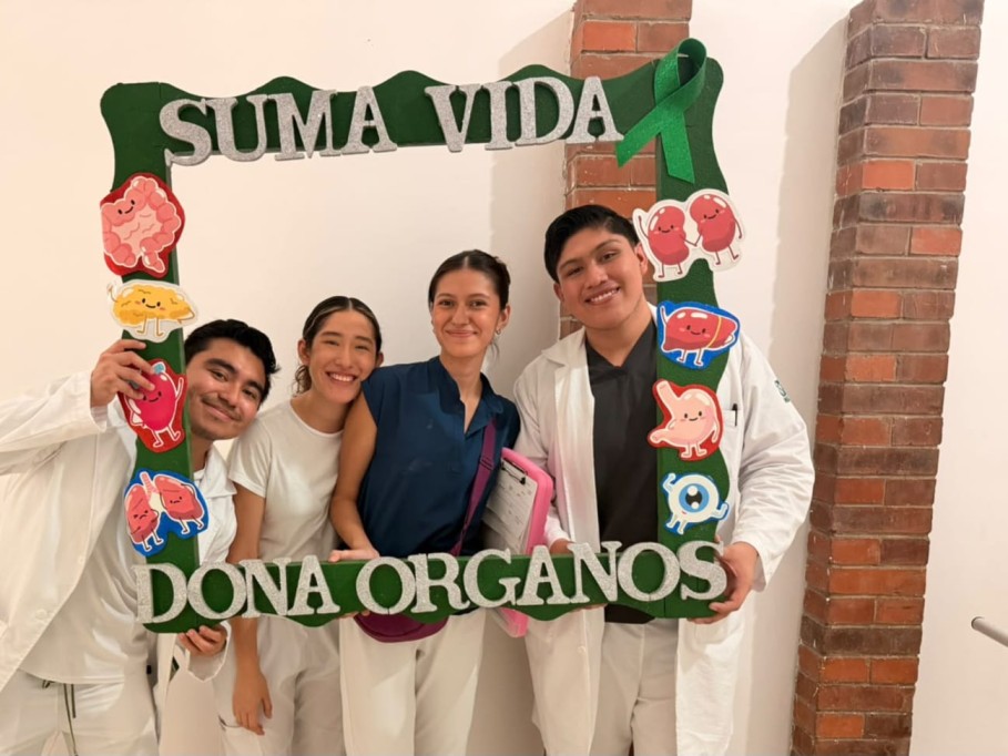 Realiza IMSS Yucatán Semana Nacional de la Donación de Órganos en HGR N°12