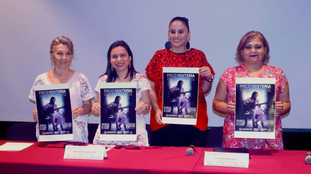 Celebrará Paco Rentería 35 años de trayectoria con concierto en el Palacio de la Música