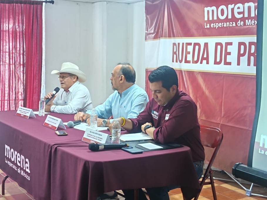 Asegura el presidente estatal del partido guinda que “en Morena no hay dedazos”