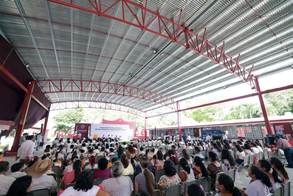 Renacimiento Maya invierte siete millones de pesos en infraestructura educativa digna en Sucilá