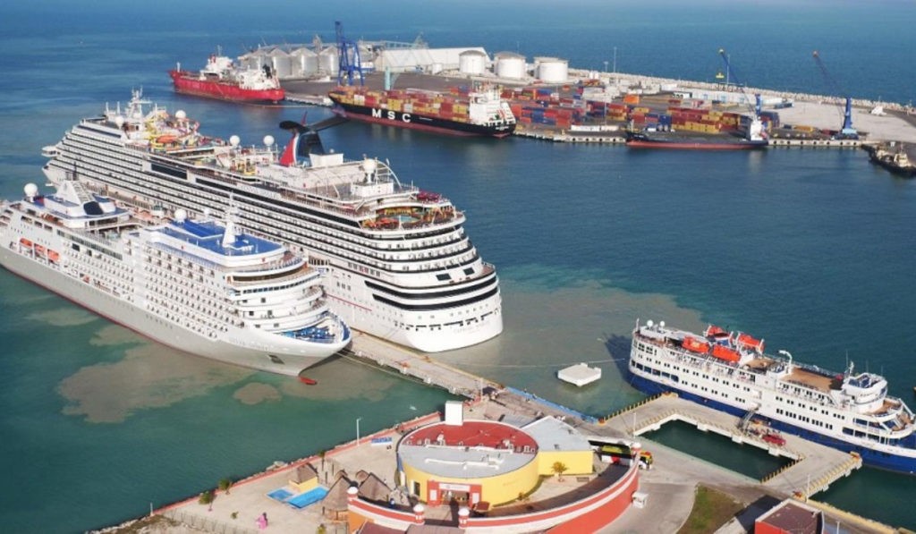A punto de finalizar segunda fase de la ampliación del Puerto de Progreso