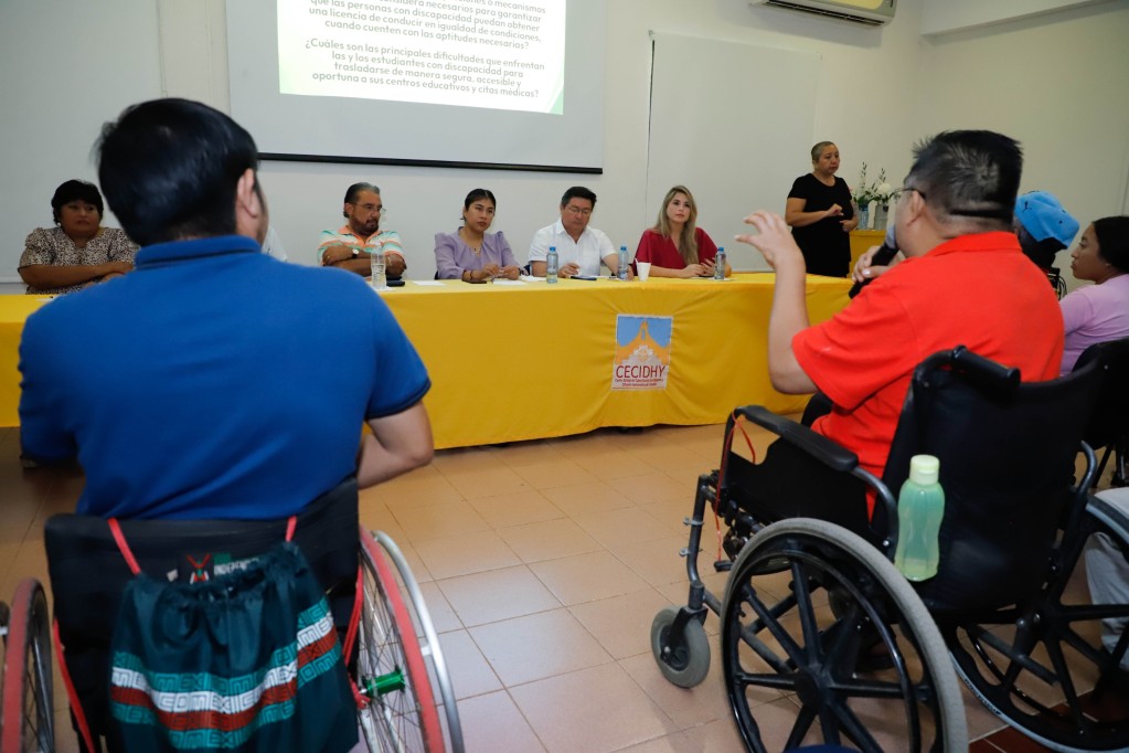 Concluye Congreso en Izamal Foros de Consulta para fortalecer los Derechos de las Personas con Discapacidad