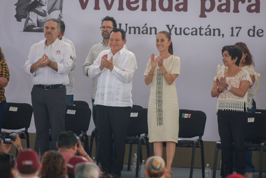 “Cuando vine en campaña prometí que aquí iba a haber una universidad de la salud y lo vamos a cumplir”: anuncia Sheinbaum en Umán, sede de la Rosario Castellanos con Medicina y Enfermería
