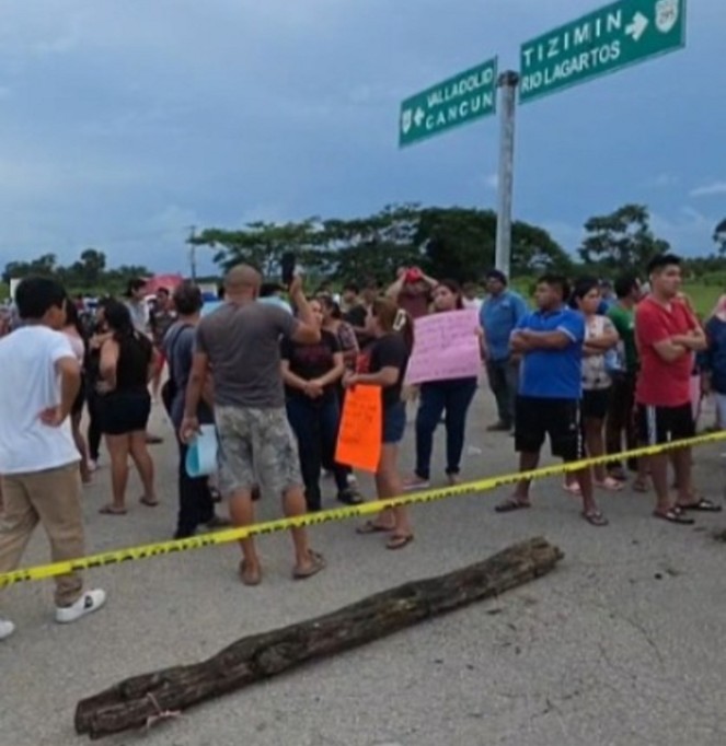 Vigilarán pobladores de Pocoboch avances de presunto caso de agresión sexual, tras bloqueo carretero