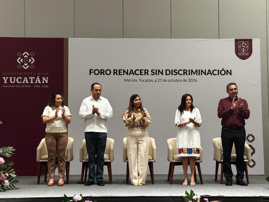 Realizan el Foro “Renacer Sin Discriminación” para promover la igualdad y servicios incluyentes en Yucatán