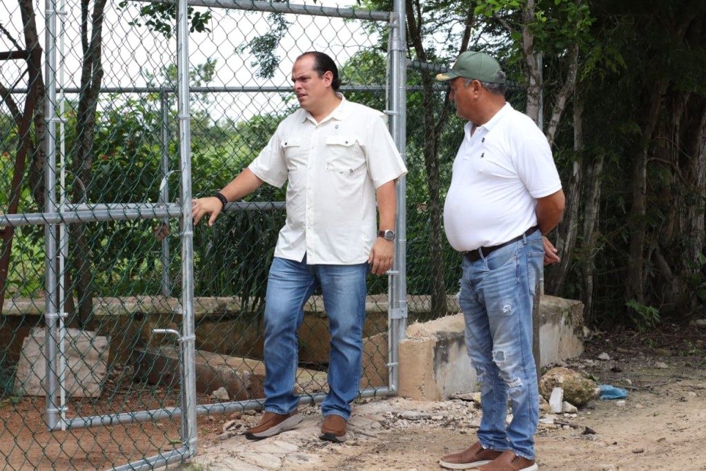 Modernizan cárcamo de agua potable en la calle 47 de Tizimín