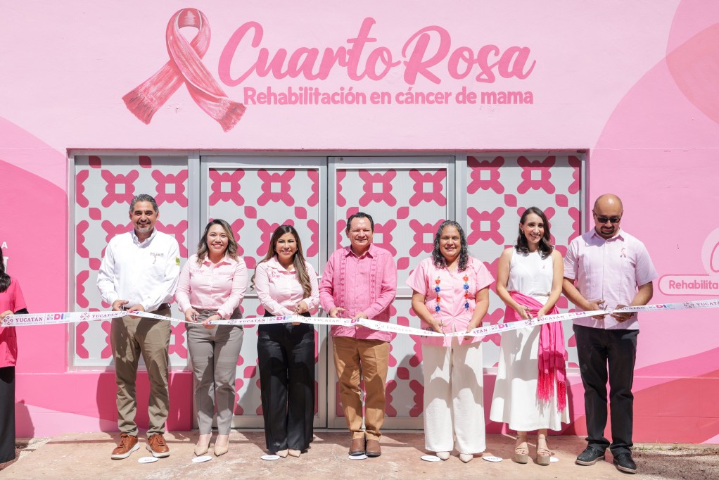 María de los Ángeles venció el cáncer de mama y sabe lo que cuesta recuperarse: el DIF abre el primer Cuarto Rosa de Yucatán para rehabilitar a mujeres después del tratamiento