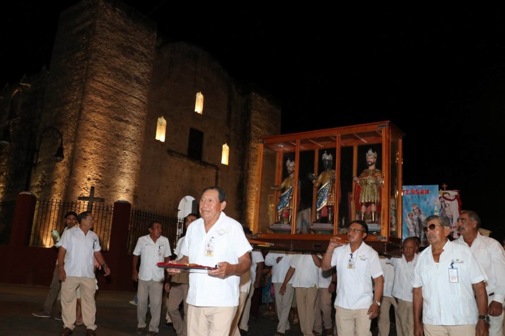 Regresan los Tres Reyes a sus nichos y Tizimín se prepara para su feria patronal