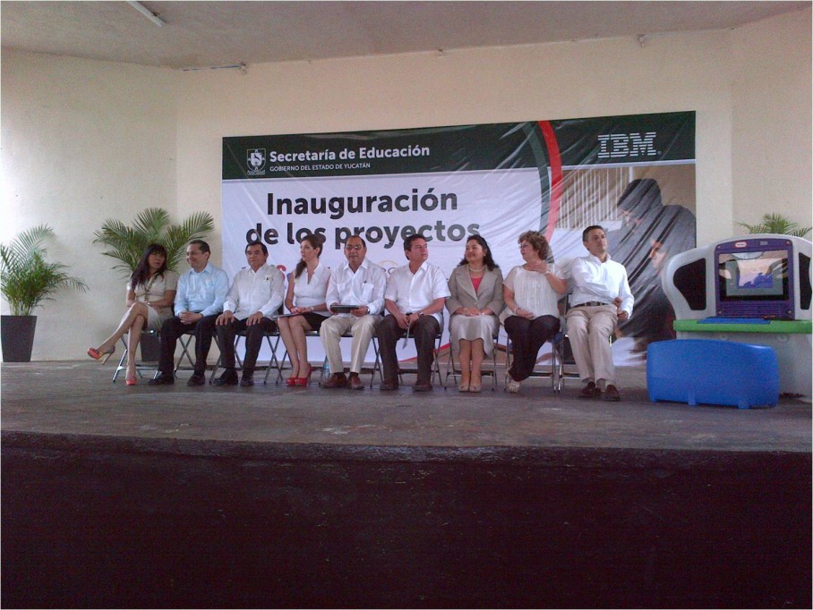 Realiza IBM importante donación a la educación del estado