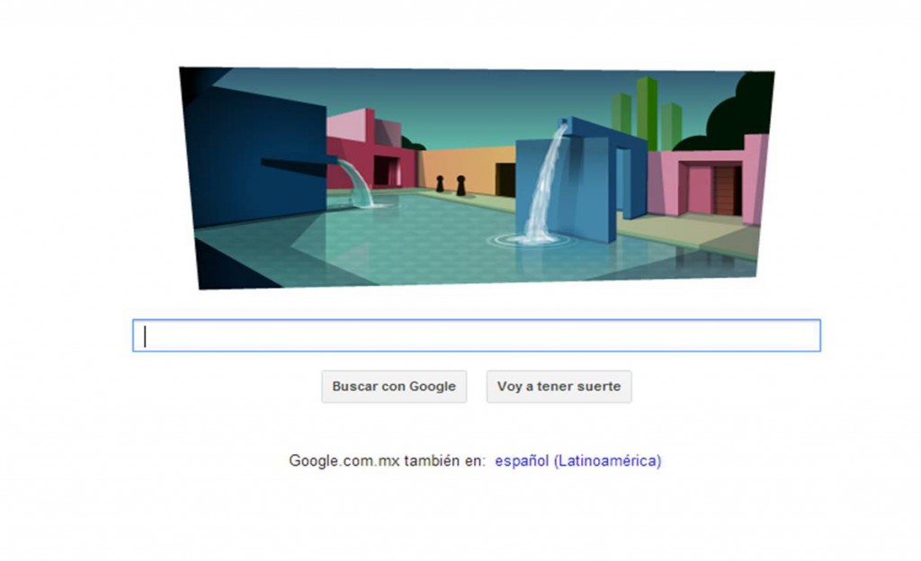 Google le dedica un doodle al arquitecto Luis Barragán 