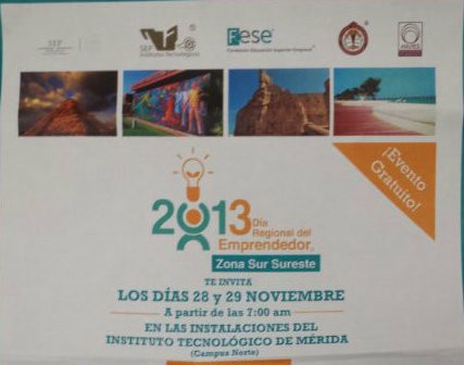 Convocan a celebrar el día del Emprendedor  2013