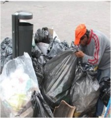 Toneladas de basura dejo el Carnaval.