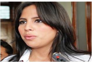 La Secretaria de la Juventud de Yucatán, Alaine López Briceño.