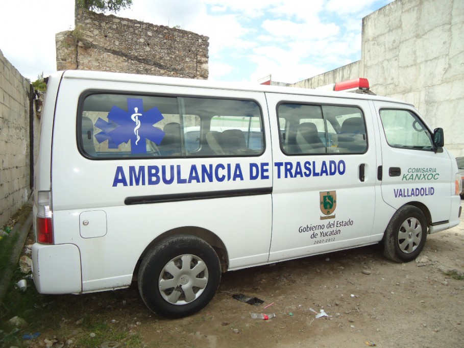 VALLADOLID: Reparada la ambulancia de la comisaría de Kanxoc