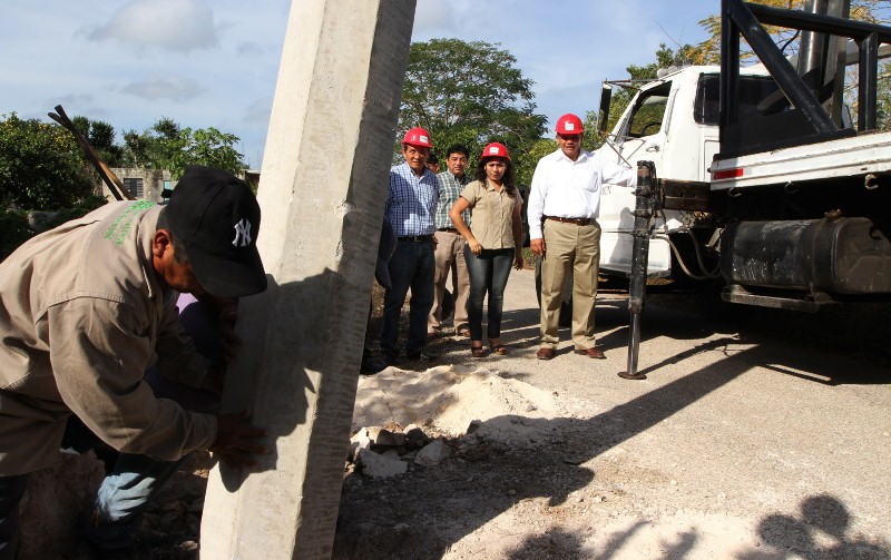 Más infraestructura social para localidades marginadas de Yucatán