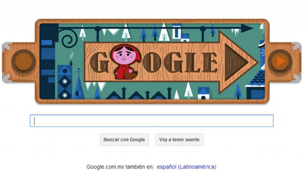 Google celebra los 200 aniversarios de los cuentos de hadas mediante un Doodle