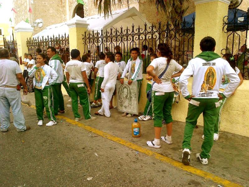 Cerraran calles por peregrinaciones en el centro de Mérida