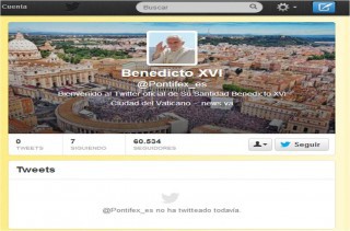 El Papa se estrena en Twitter el día de mañana