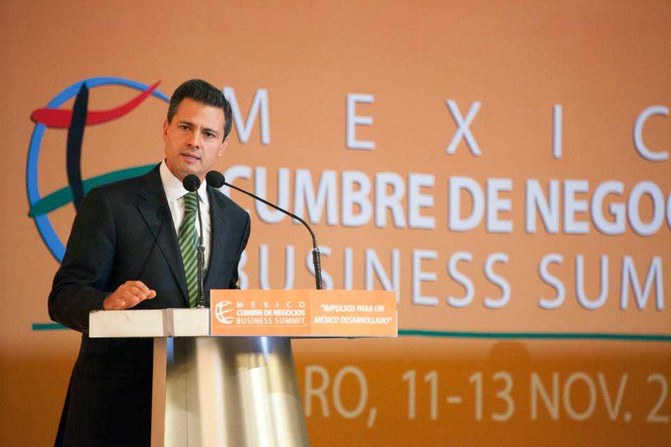 Vamos por un México competitivo, moderno: Peña Nieto.