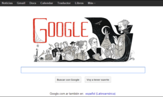 Google celebra al autor irlandés Bram Stoker