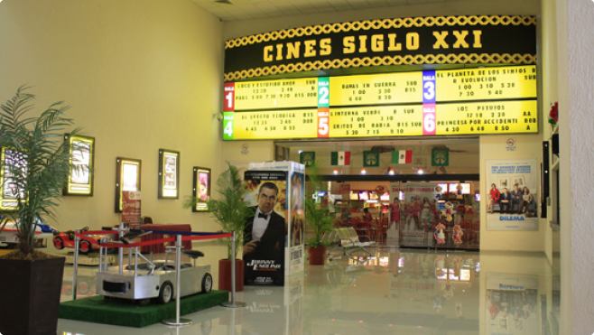 Los cines del Centro de Convenciones Siglo XXI debutarán a la tecnología digital