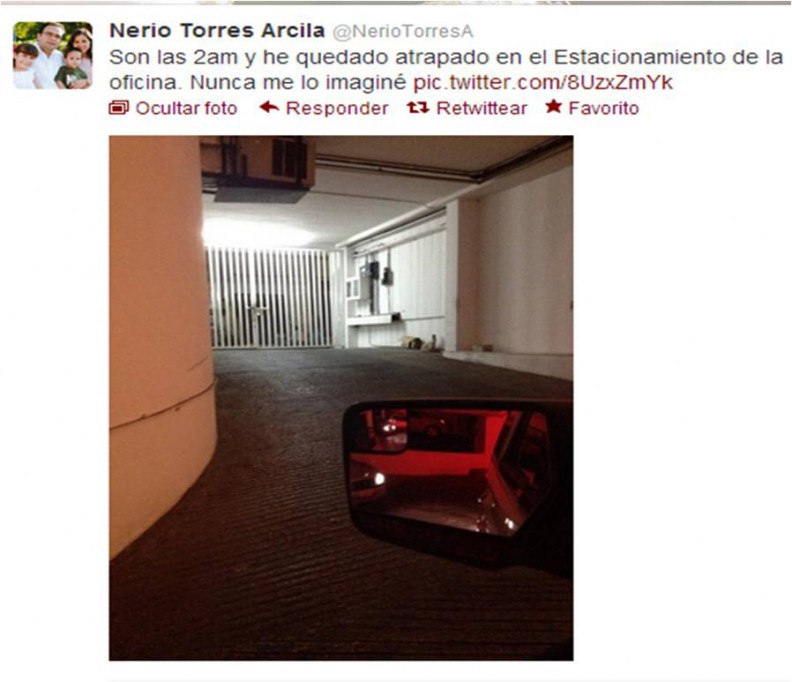 Brindan apoyo virtual al funcionario estatal Nerio Torres Arcila\r\n