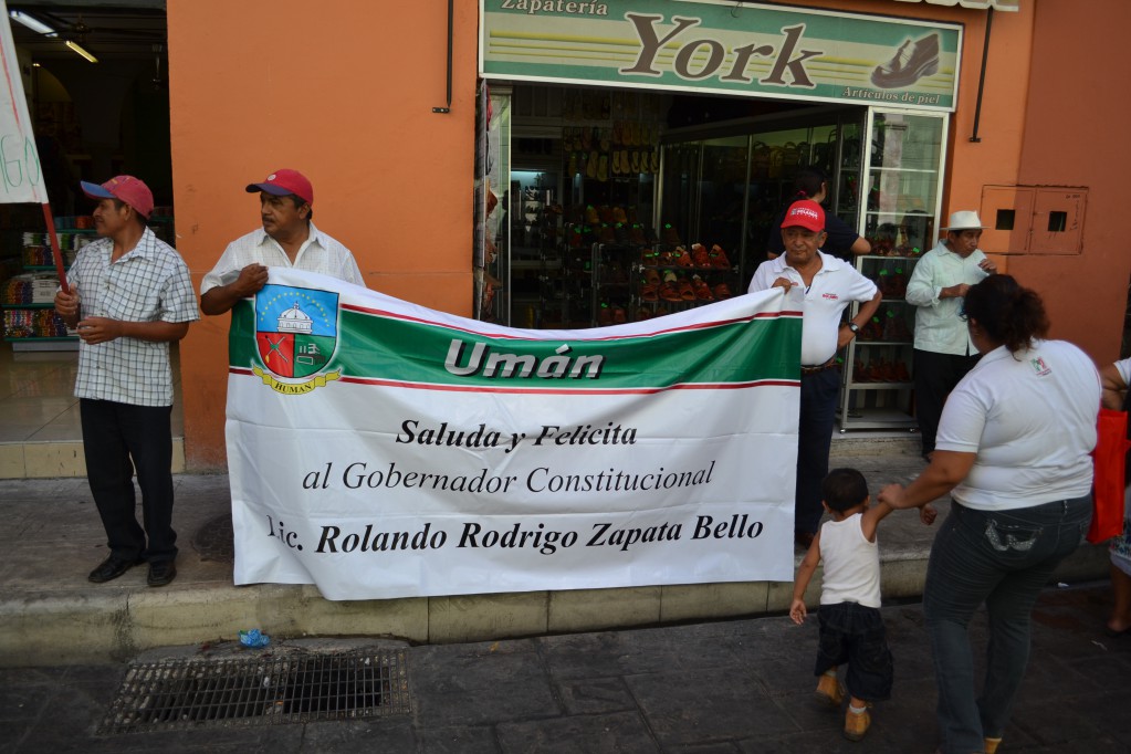 Yucatecos auguran un buen gobierno con Rolando Zapata Bello.