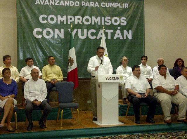 Rolando recuerda que mantendrá la armonía en Yucatán