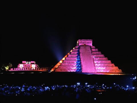 No hay fecha para que reinicie el Luz y Sonido en Chichén Itzá