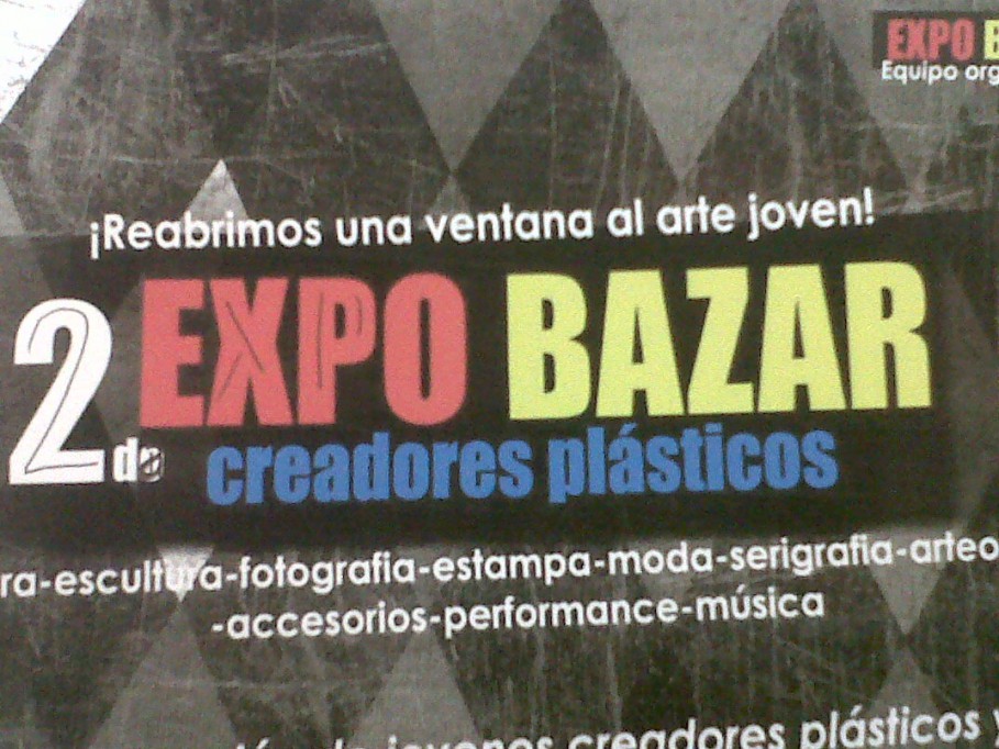 Futuros artistas presentan segunda Expo Bazar.