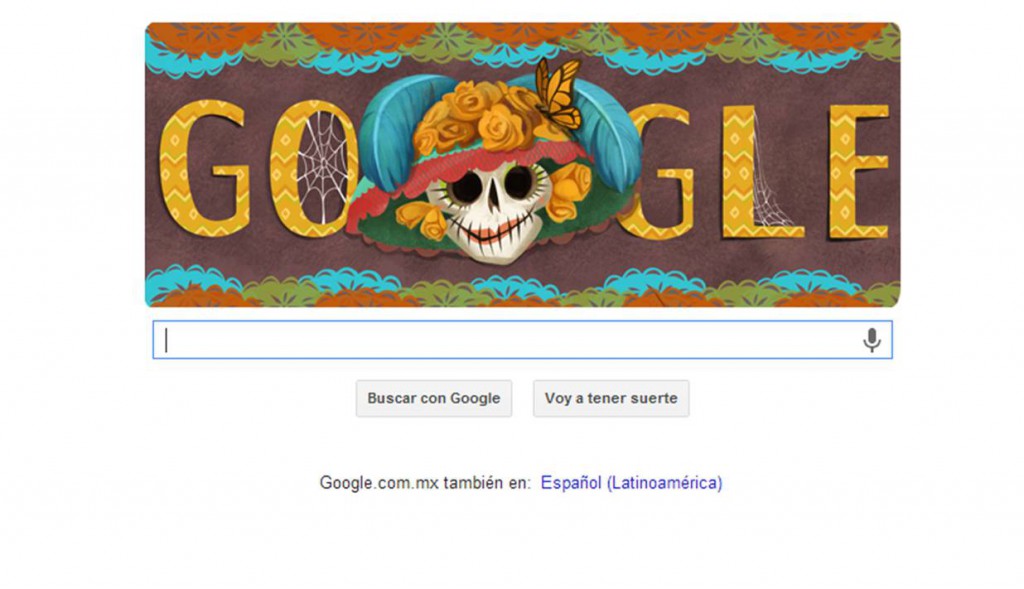 Google celebre el día de muertos