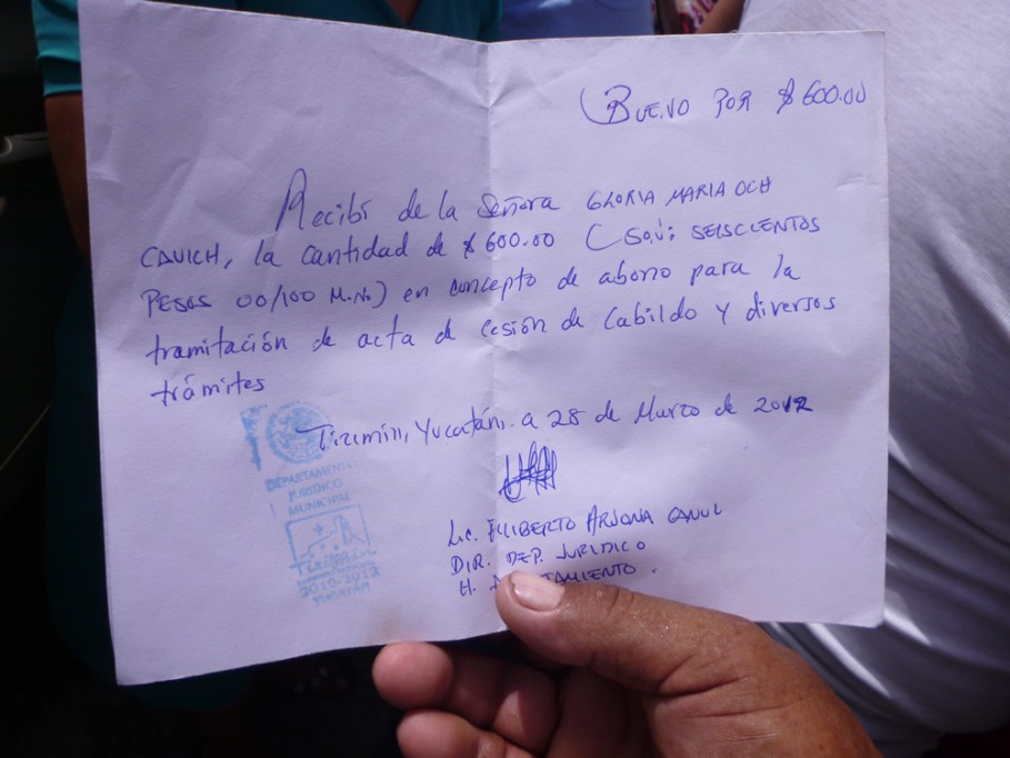 Tizimín: Paracaidistas exigen constancias de no vivienda para tramitar lotes invadidos